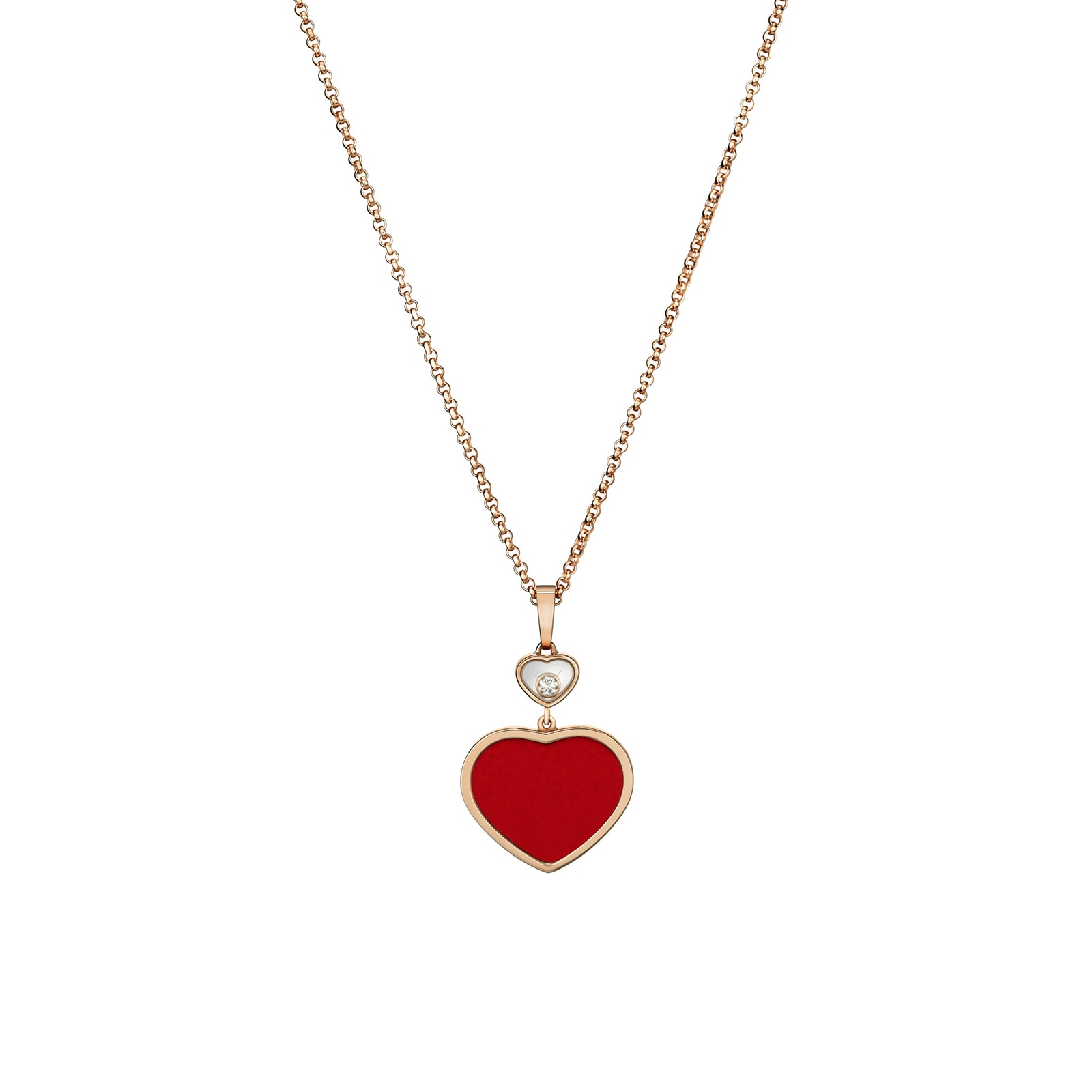 Chopard Happy Hearts Pendant - Red Chopard Happy Hearts Pendant - Red