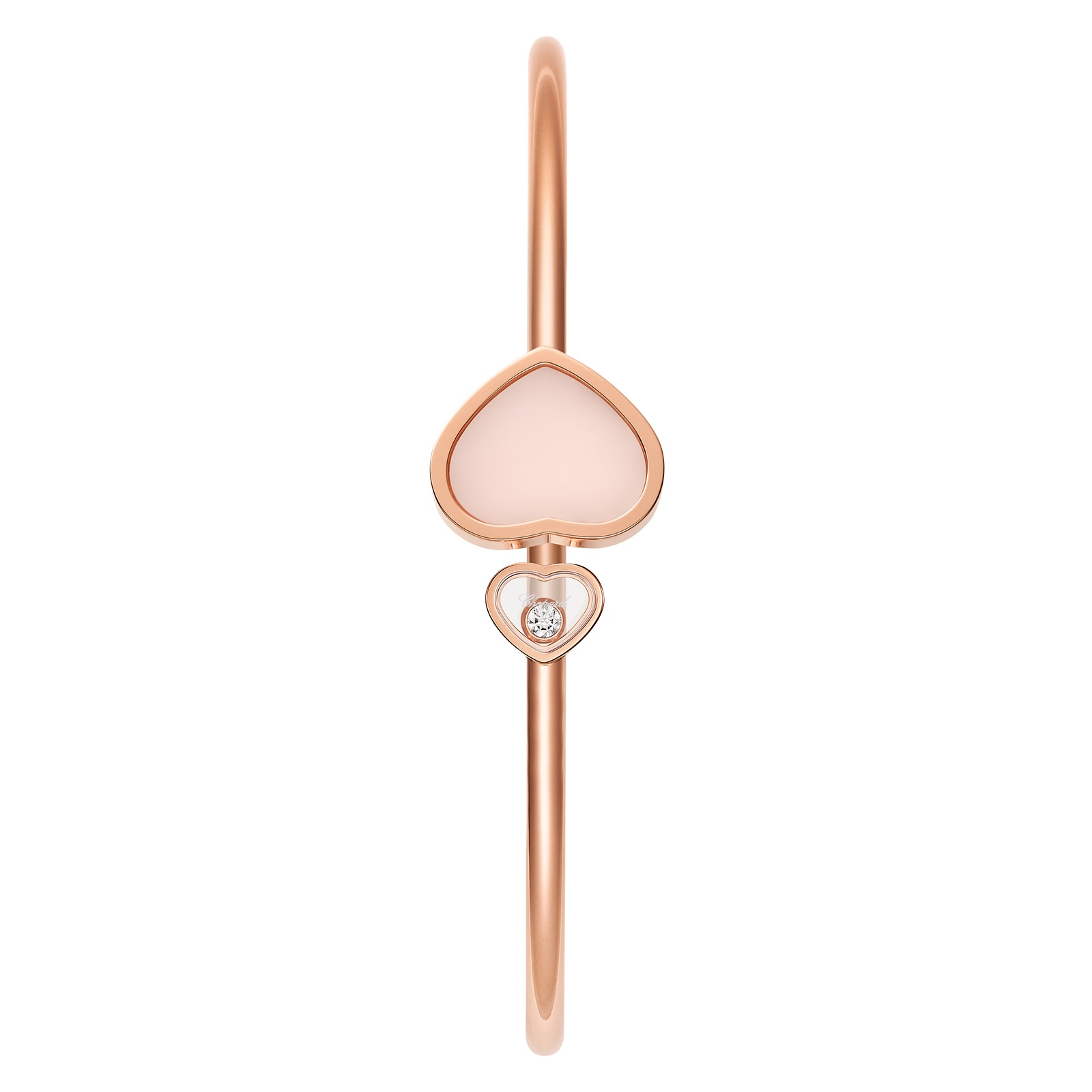 Chopard Happy Hearts Pink Heart Bangle Chopard Happy Hearts Pink Heart Bangle