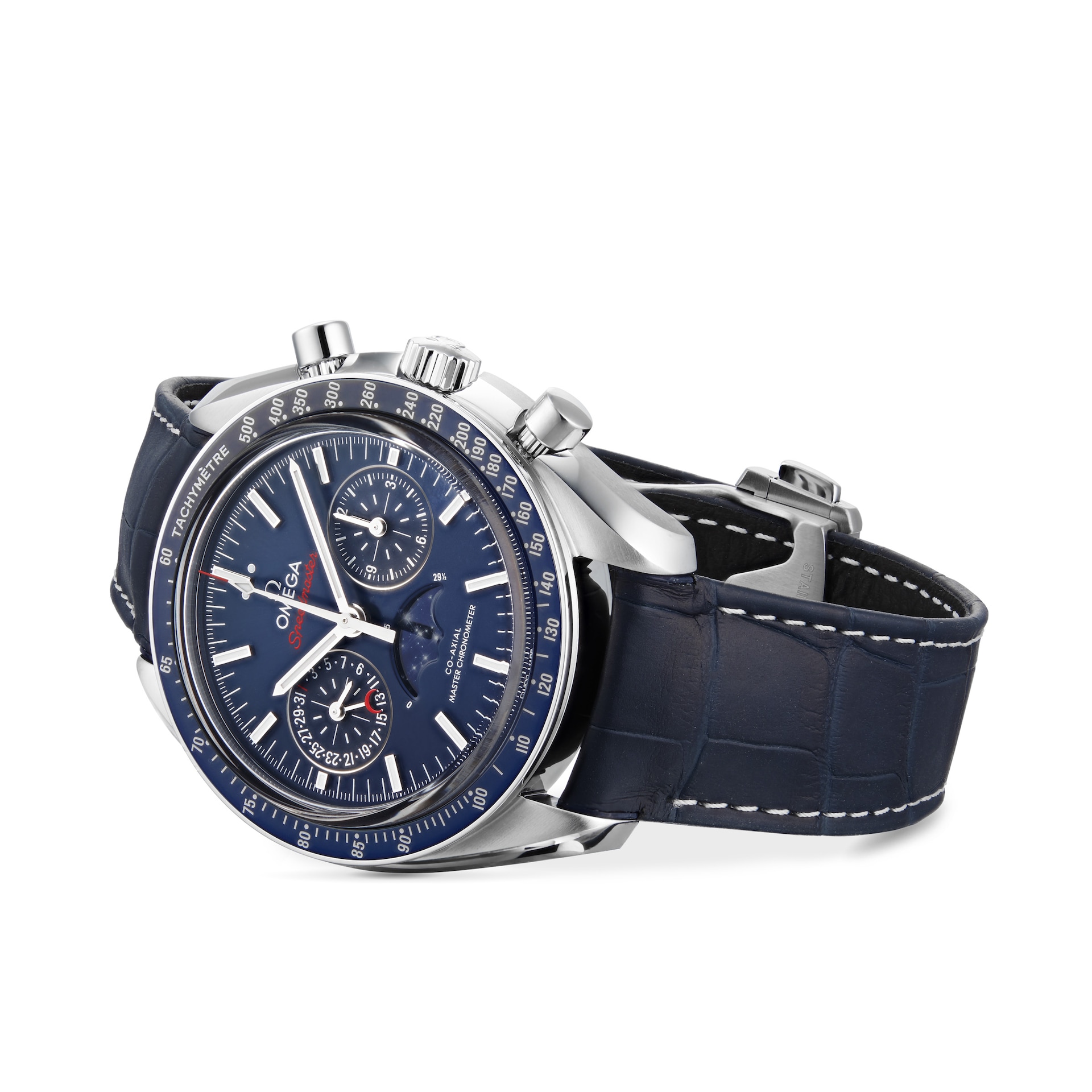 Omega Speedmaster Moonphase Co-Axial Master Chronometer Chronograph Mens Watch Omega Speedmaster Moonphase Co-Axial Master Chronometer Chronograph Mens Watch