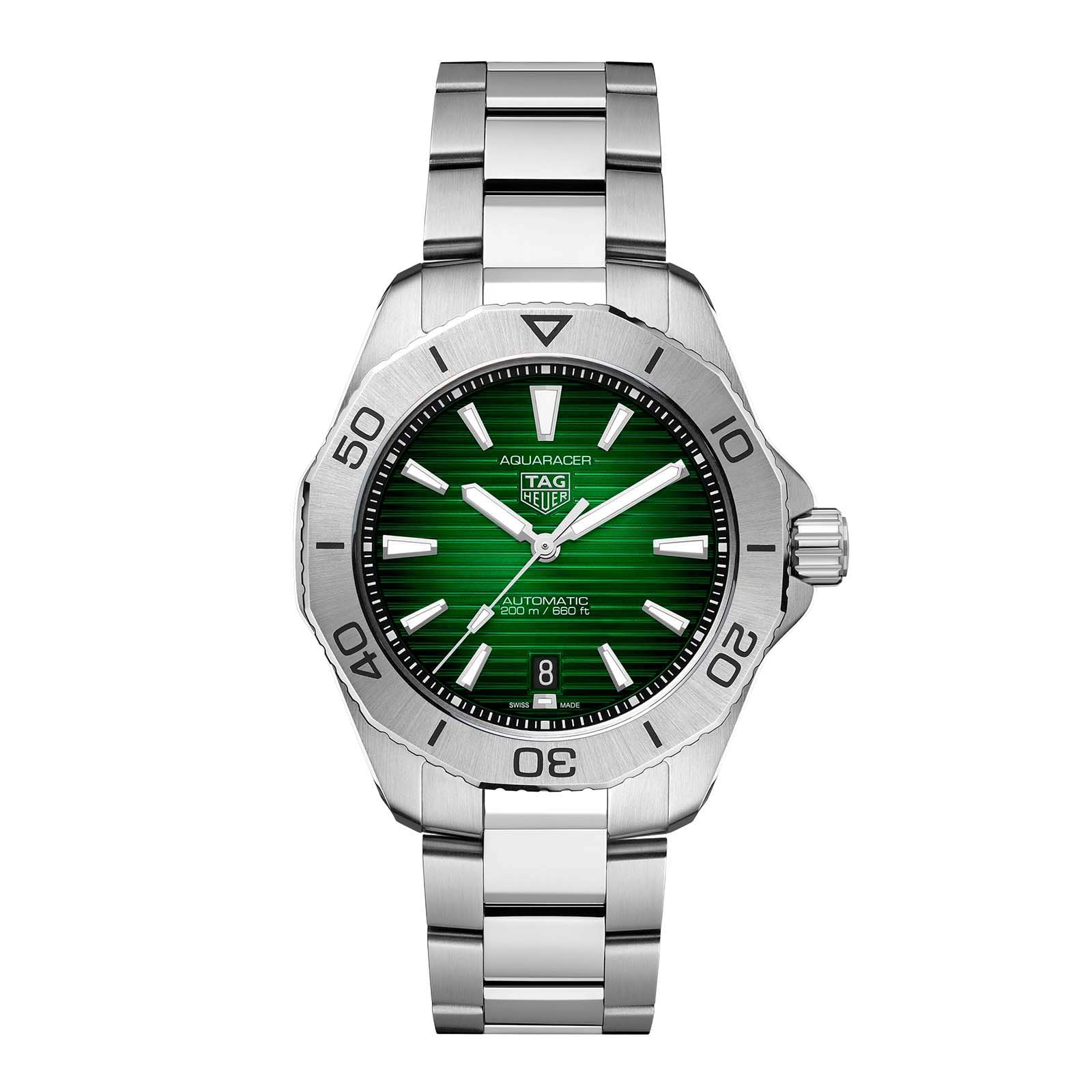 TAG Heuer Aquaracer Professional 200 40mm Mens Watch Green