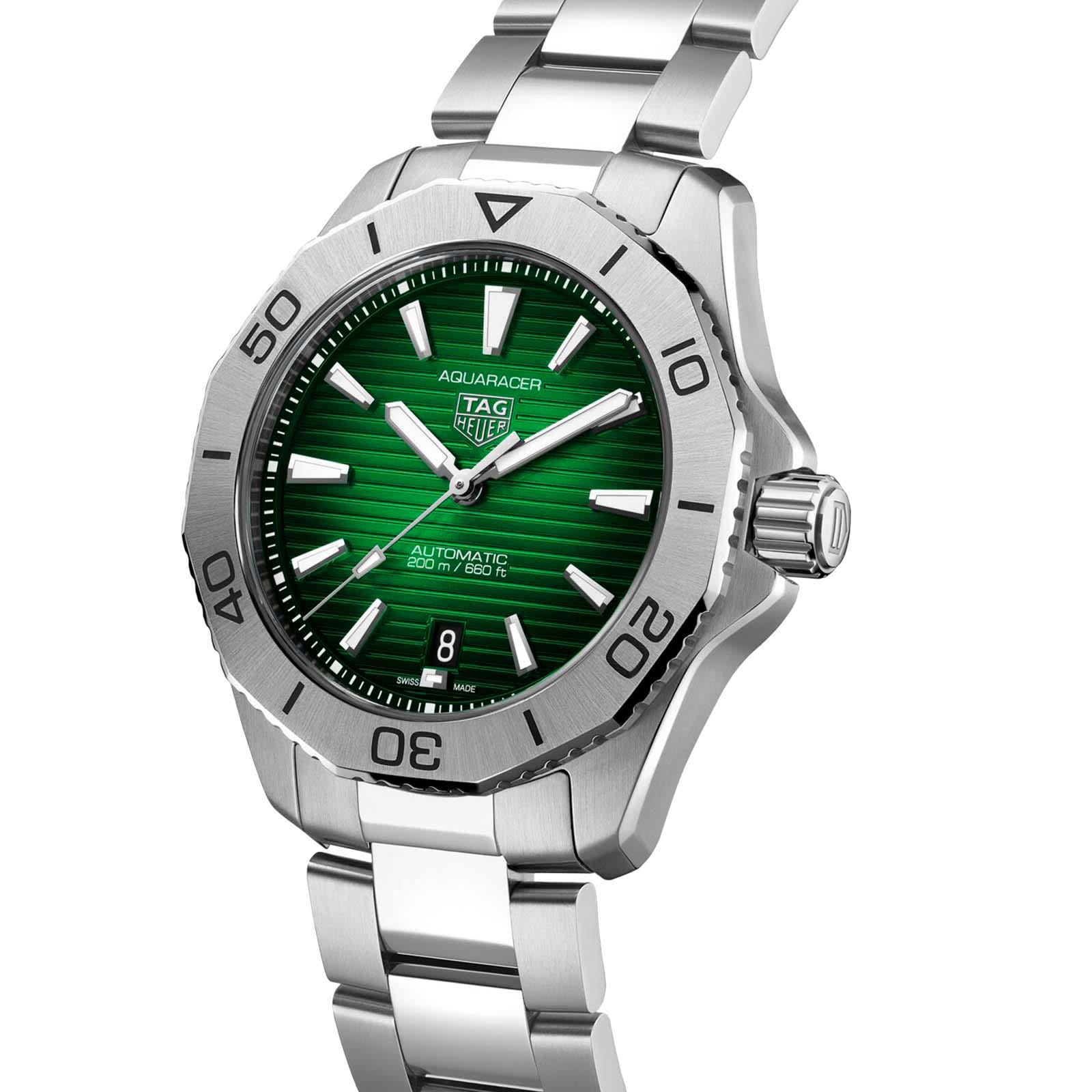 TAG Heuer Aquaracer Professional 200 40mm Mens Watch Green