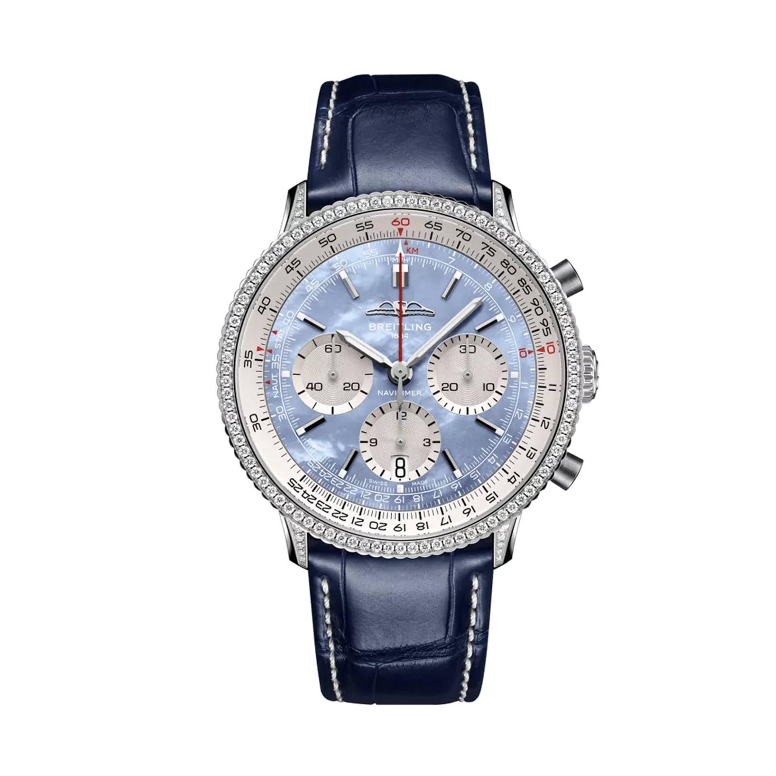 Breitling Navitimer B01 Chronograph 41mm Mens Watch Blue