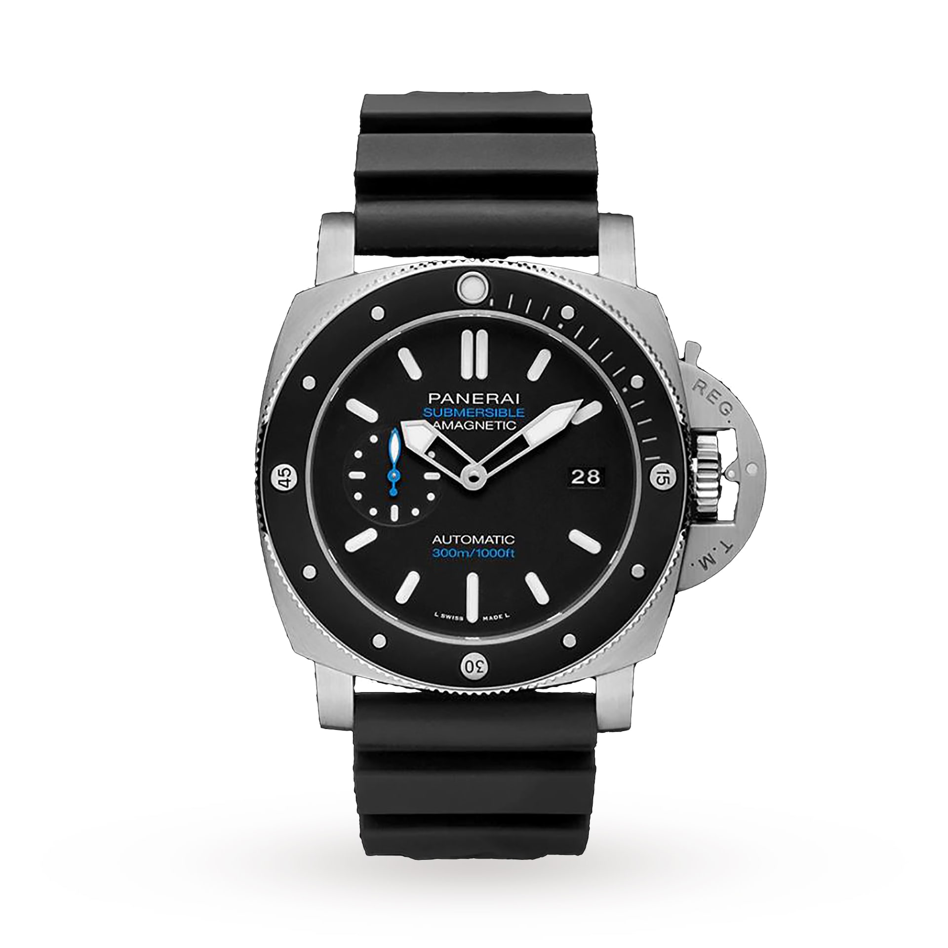Panerai Submersible Amagnetic 47mm Mens Watch