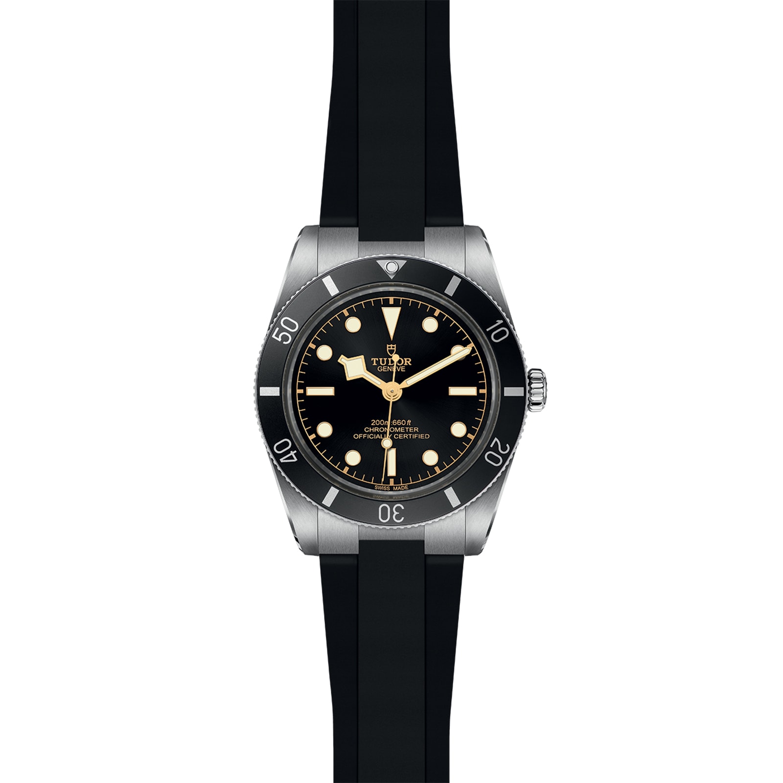Tudor Black Bay 54 Manufacture Calibre MT5400 (COSC) 37mm Steel Case Black Rubber Strap