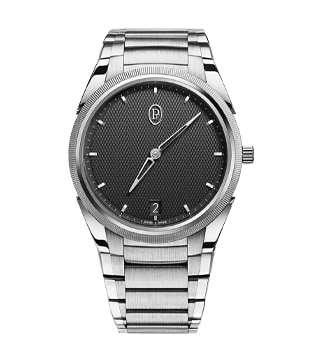 Tonda PF Micro Rotor Steel Platinum Warm Grey 40mm Mens Watch