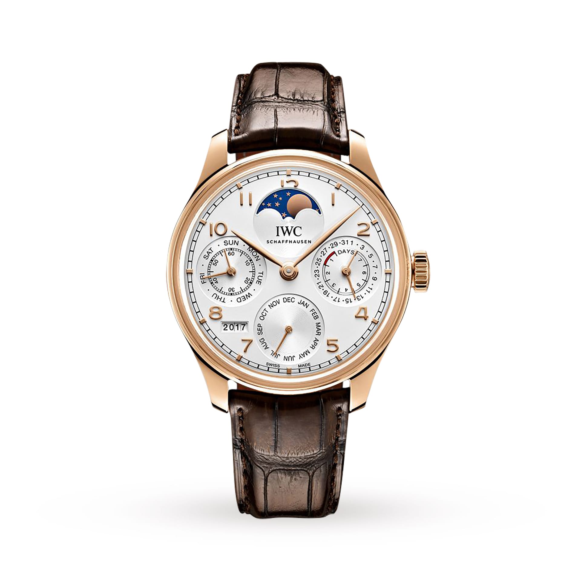 IWC Portugieser Perpetual Calendar 44mm Mens Watch IWC Portugieser Perpetual Calendar 44mm Mens Watch