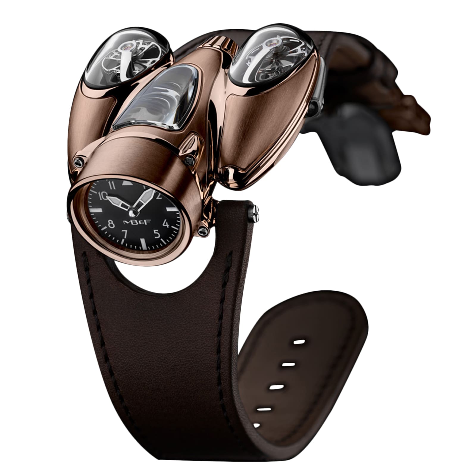 MB&F HOROLOGICAL MACHINE NO9 HM9 FLOW AIR EDITION RG FACE