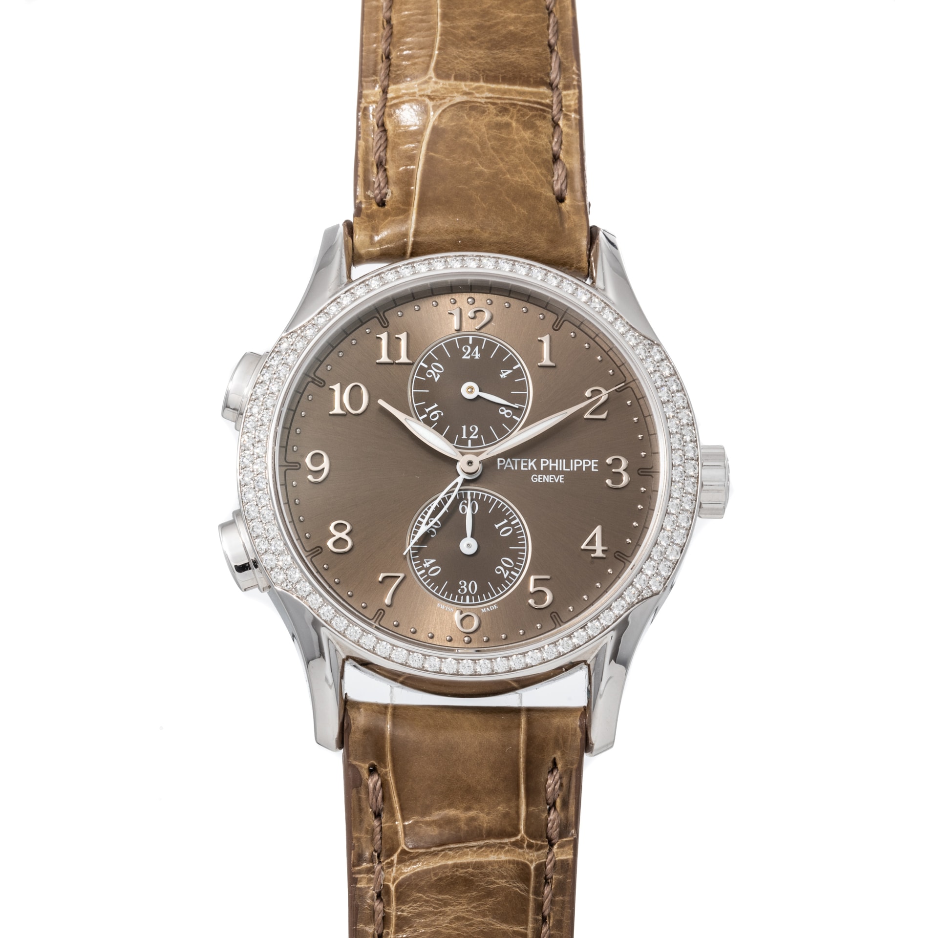 Pre-Owned Patek Philippe Patek Philippe Calatrava Travel Time Ladies Pre-Owned Patek Philippe Patek Philippe Calatrava Travel Time Ladies