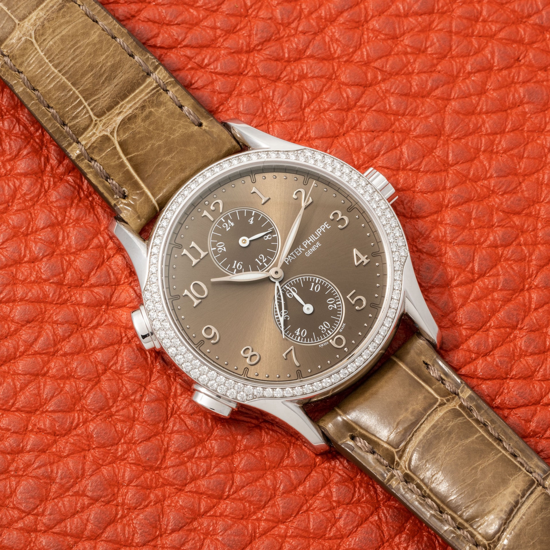 Pre-Owned Patek Philippe Patek Philippe Calatrava Travel Time Ladies Pre-Owned Patek Philippe Patek Philippe Calatrava Travel Time Ladies