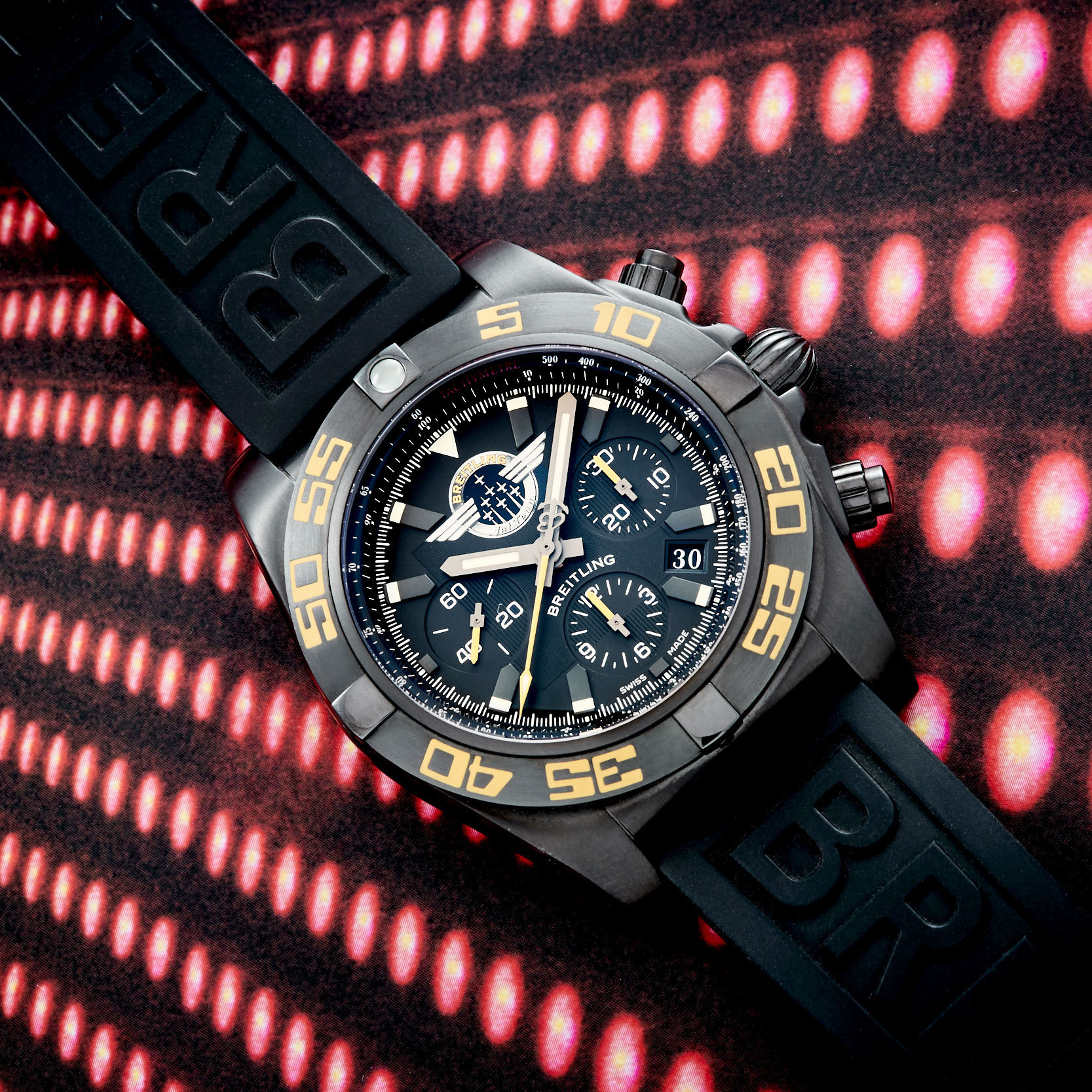 Pre-Owned Breitling Breitling Chronomat Jet Team America Tour Pre-Owned Breitling Breitling Chronomat Jet Team America Tour