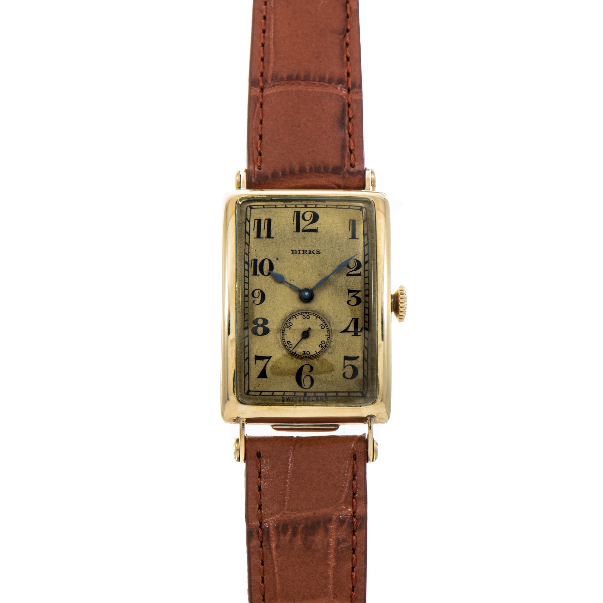 Pre-Owned Patek Philippe Birks' Rectangular Dress Watch Pre-Owned Patek Philippe Birks' Rectangular Dress Watch
