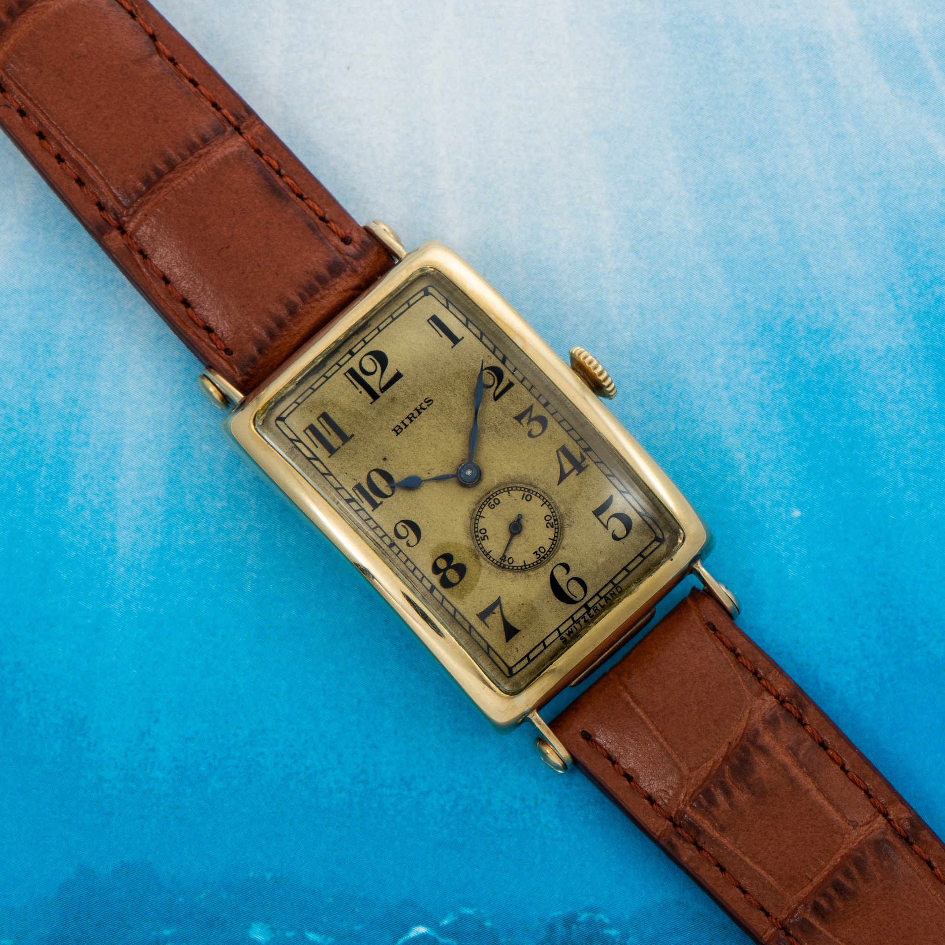 Pre-Owned Patek Philippe Birks' Rectangular Dress Watch Pre-Owned Patek Philippe Birks' Rectangular Dress Watch