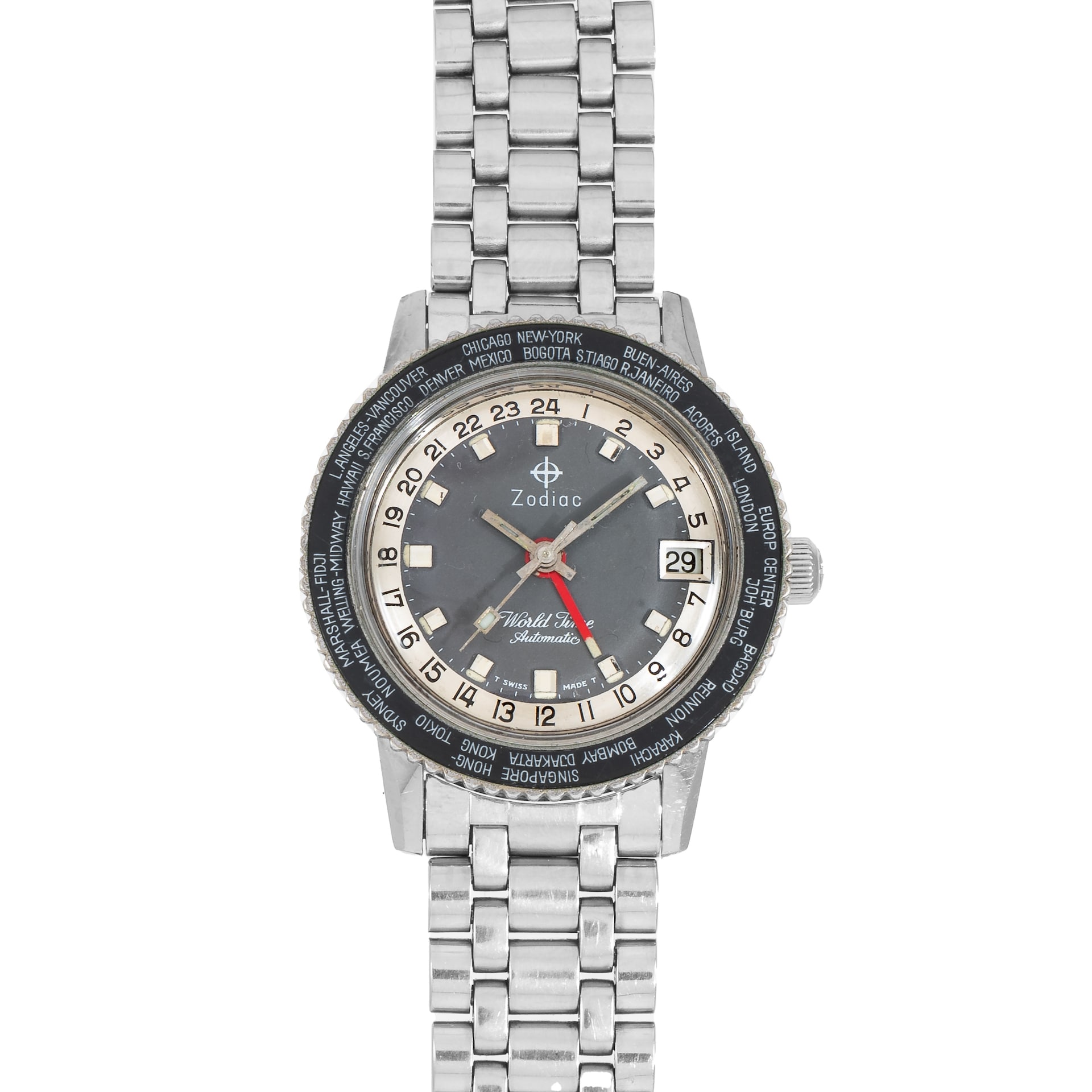 Pre-Owned Zodiac World Time